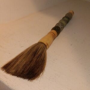 Vintage jade calligraphy brush